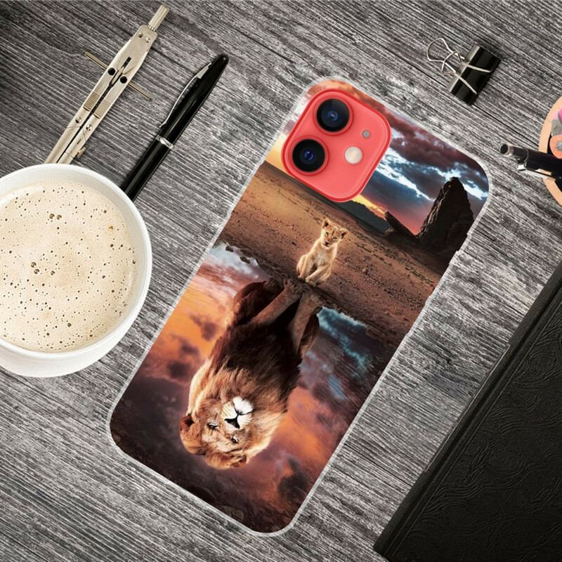 Coque iPhone 13 Mini Rêve de Lionceau