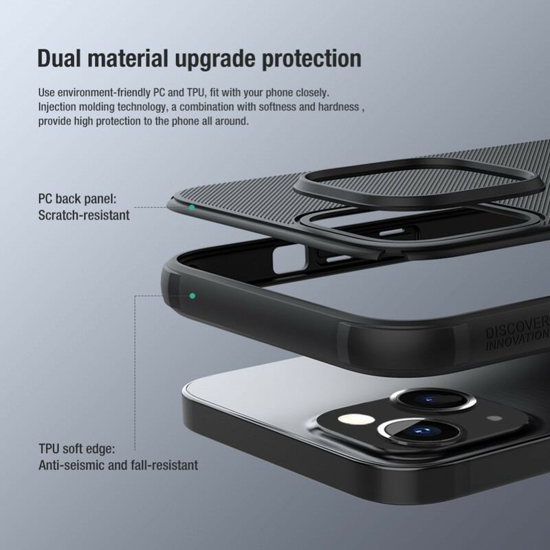 Coque iPhone 13 Mini Rigide Givré Nillkin