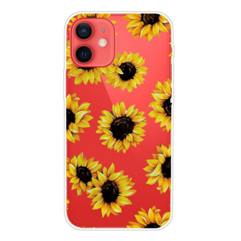 Coque iPhone 13 Mini Tournesols