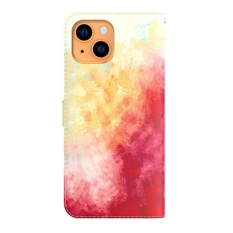 Housse iPhone 13 Mini Aquarelle