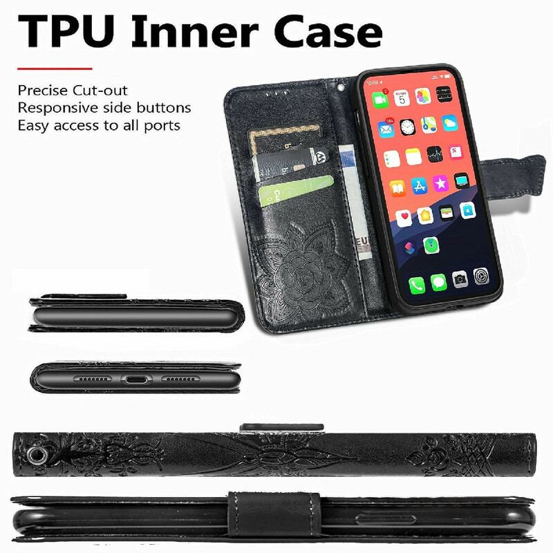 Housse iPhone 13 Mini Demi Papillons