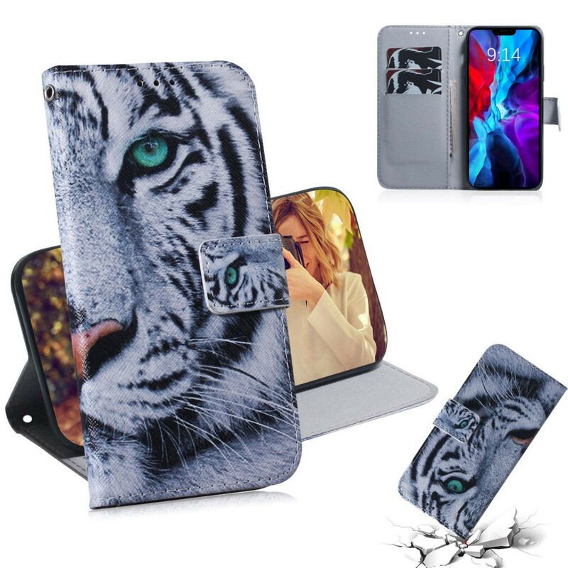 Housse iPhone 13 Mini Face de Tigre