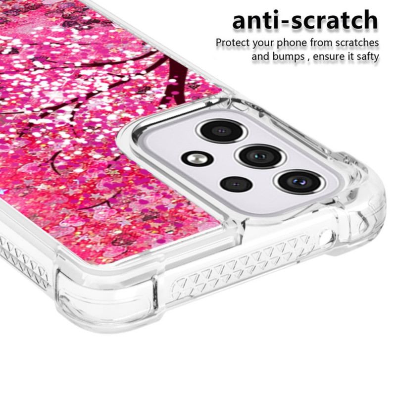 Coque Samsung Galaxy A33 5G Arbre Paillettes