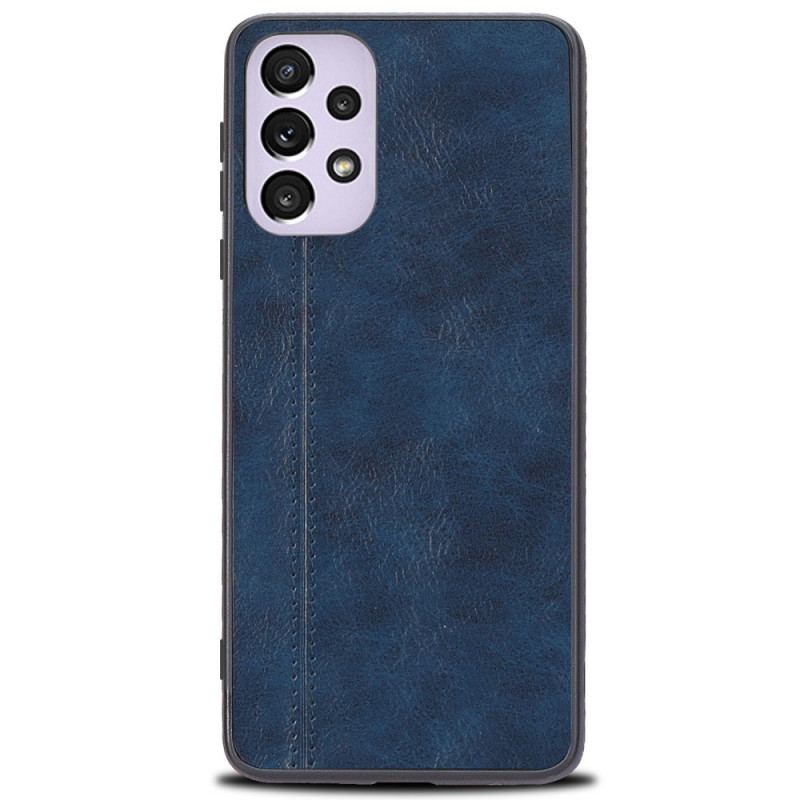 Coque Samsung Galaxy A33 5G Effet Cuir Couture