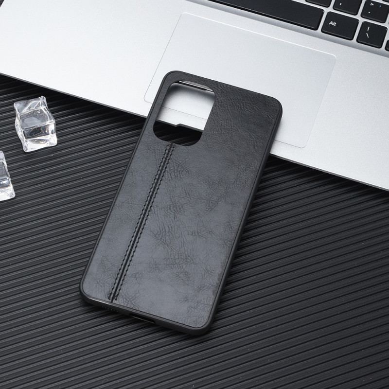 Coque Samsung Galaxy A33 5G Effet Cuir Couture
