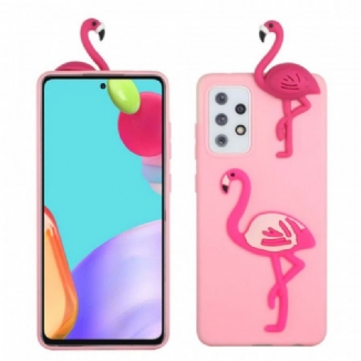 Coque Samsung Galaxy A33 5G Flamant Rose 3D