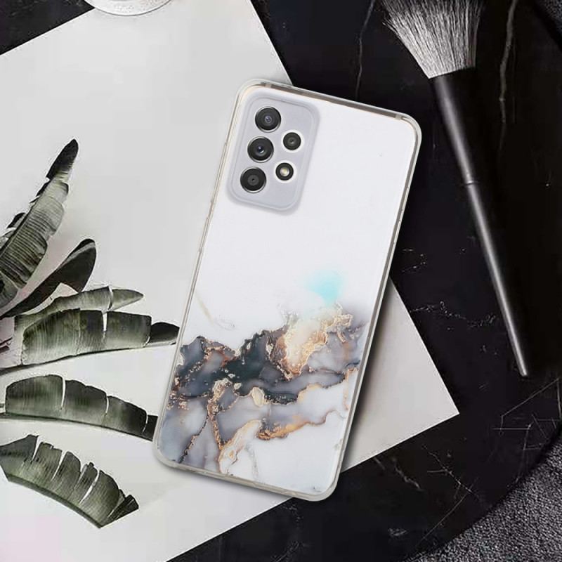 Coque Samsung Galaxy A33 5G Silicone Effet Marbré