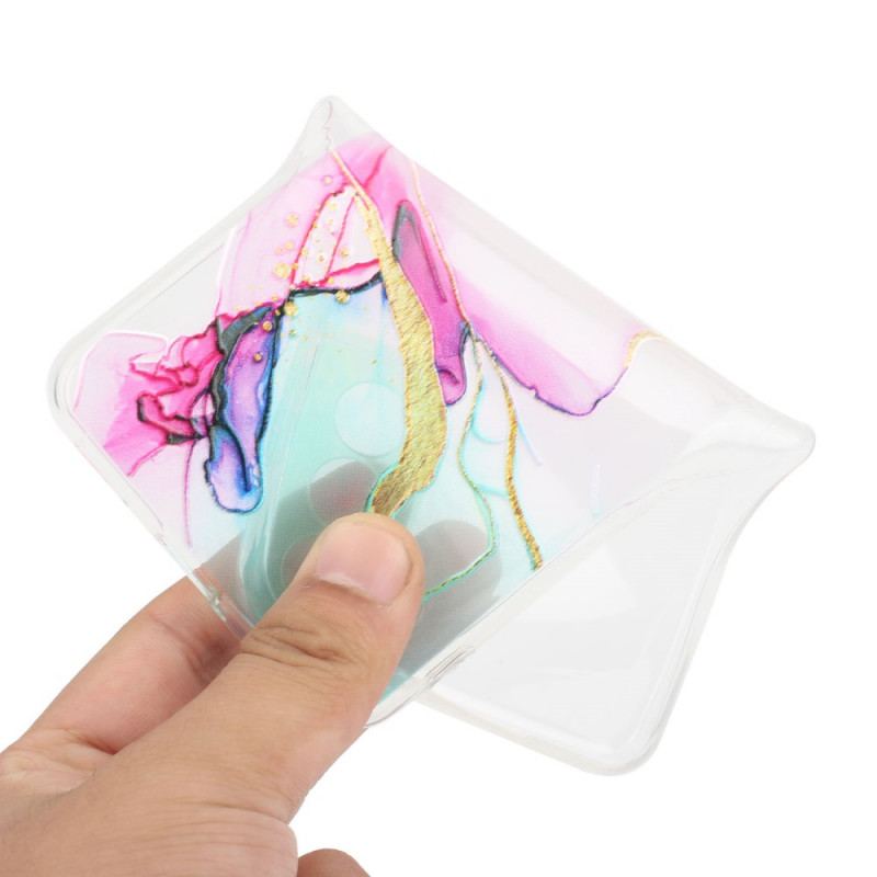 Coque Samsung Galaxy A33 5G Silicone Effet Marbré