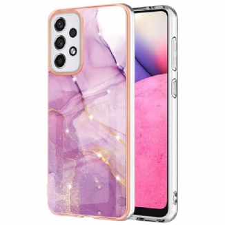 Coque Samsung Galaxy A33 5G Silicone Flexible Marbre