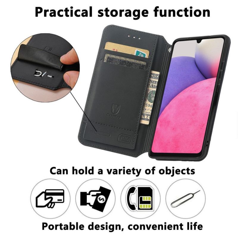 Flip Cover Samsung Galaxy A33 5G Design RFID Caseneo