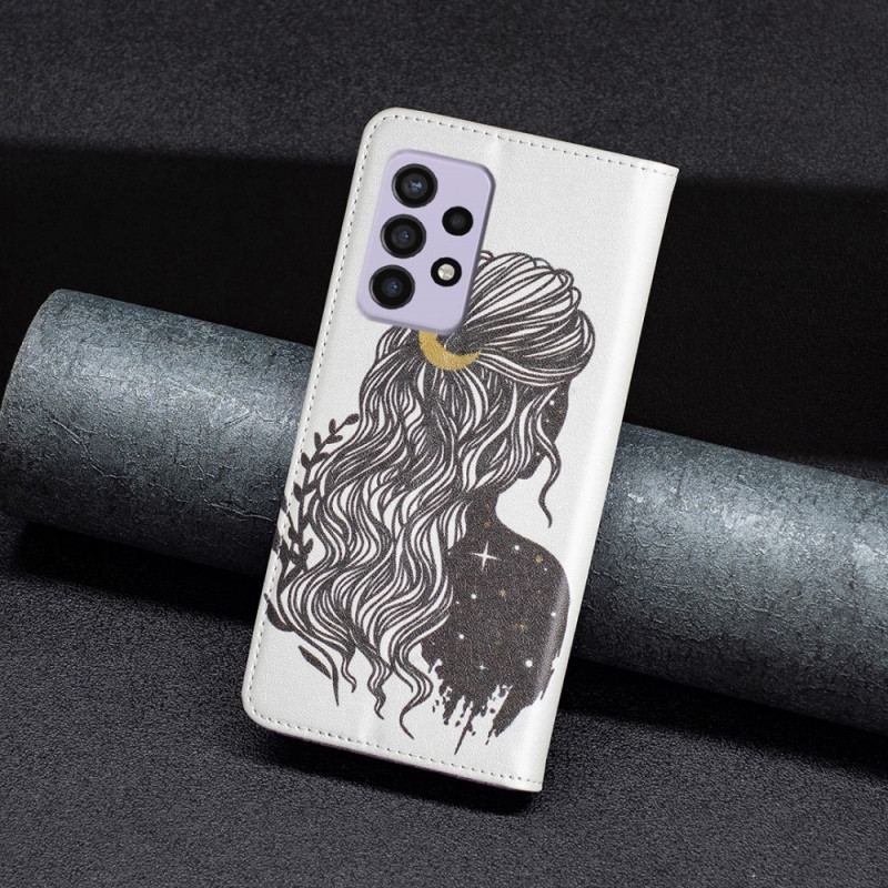 Flip Cover Samsung Galaxy A33 5G Jolie Chevelure