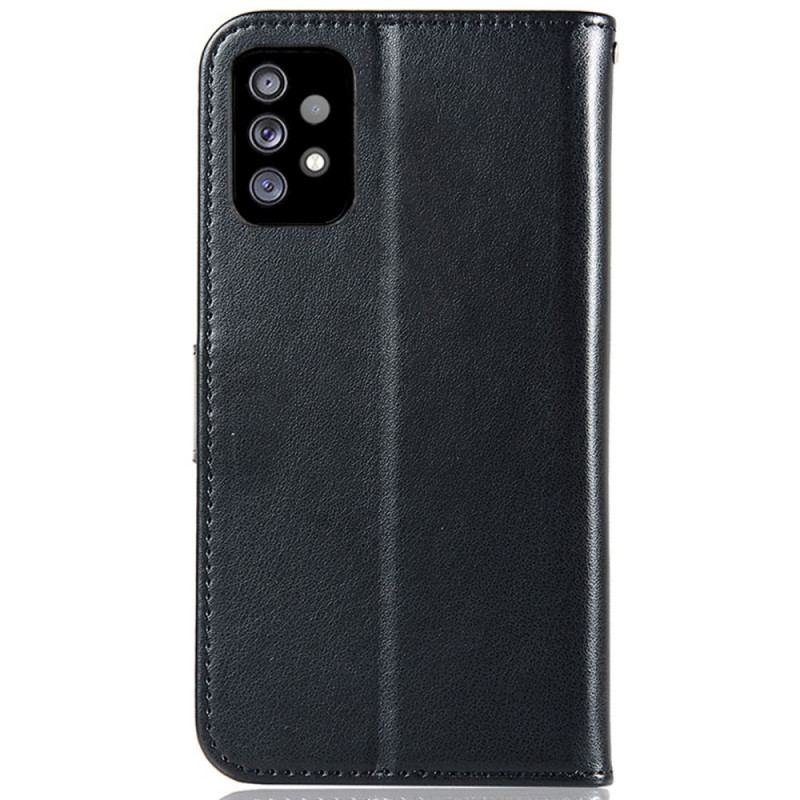 Housse Samsung Galaxy A33 5G Attrape Rêves Hibou à Lanière