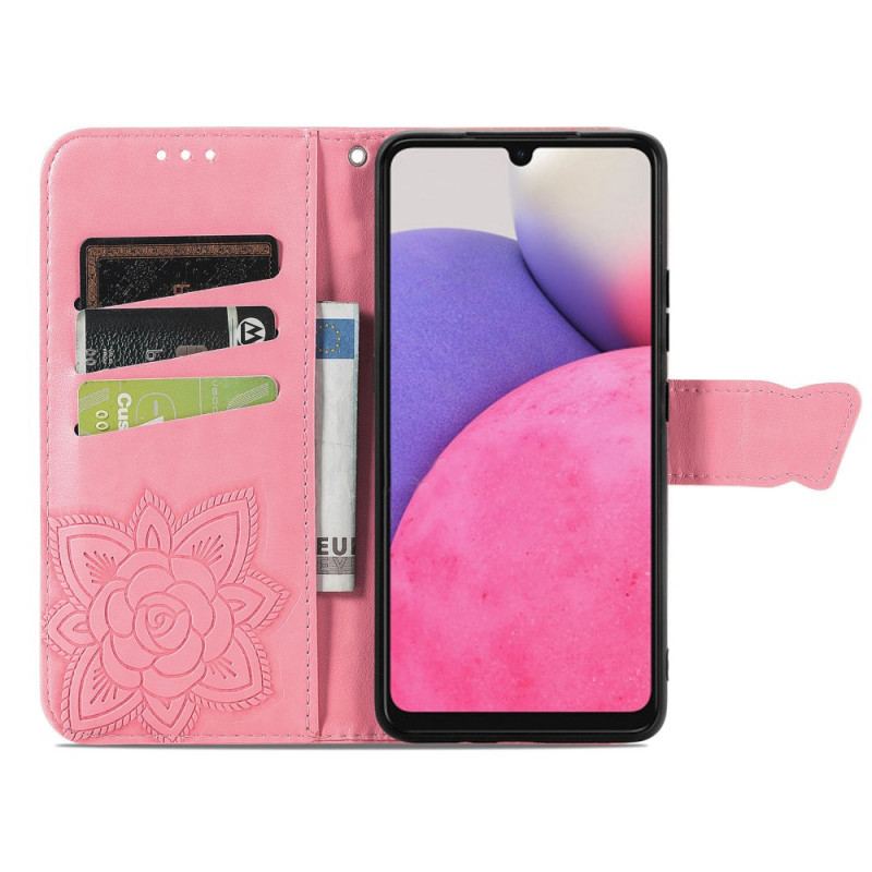 Housse Samsung Galaxy A33 5G Demi Papillons