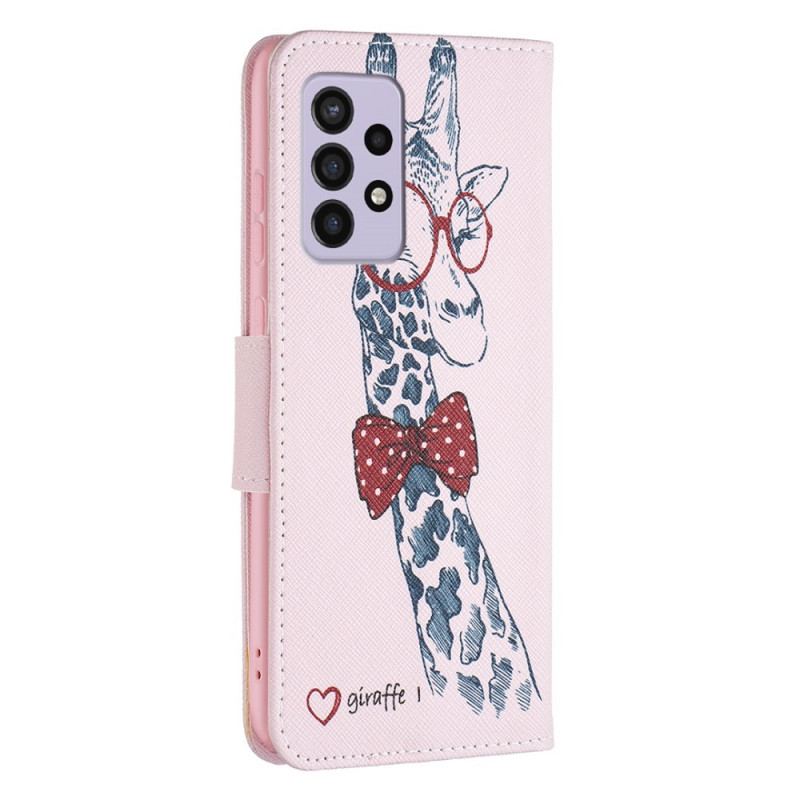 Housse Samsung Galaxy A33 5G Girafe Intello
