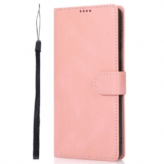 Housse Samsung Galaxy A33 5G Style Cuir Vintage à Lanière