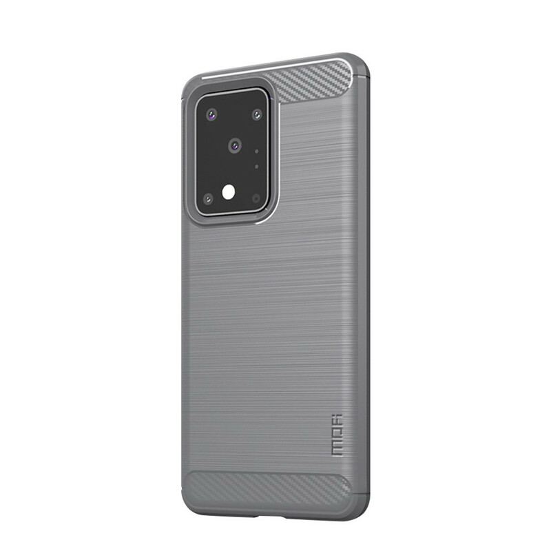 Coque Samsung Galaxy S20 Ultra Fibre Carbone Brossée MOFI