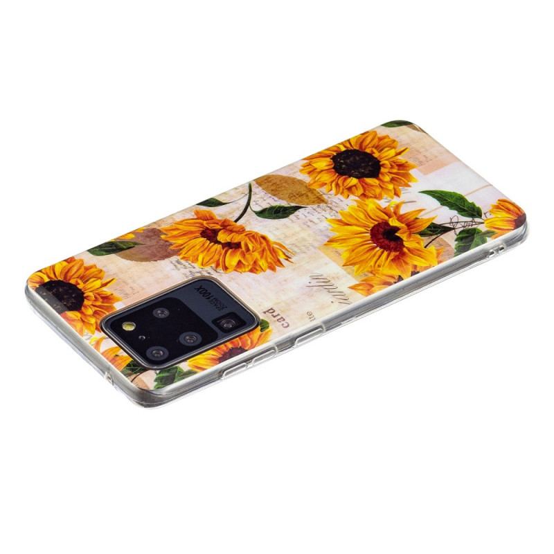 Coque Samsung Galaxy S20 Ultra Tournesols Fluorescentes