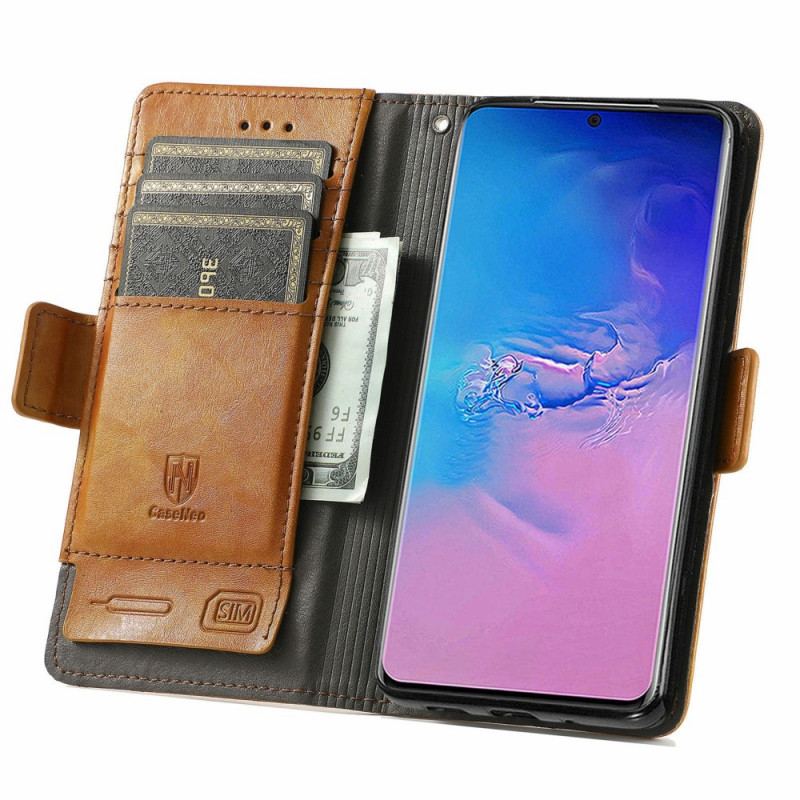 Housse Samsung Galaxy S20 Ultra Bicolore Double Fermoir
