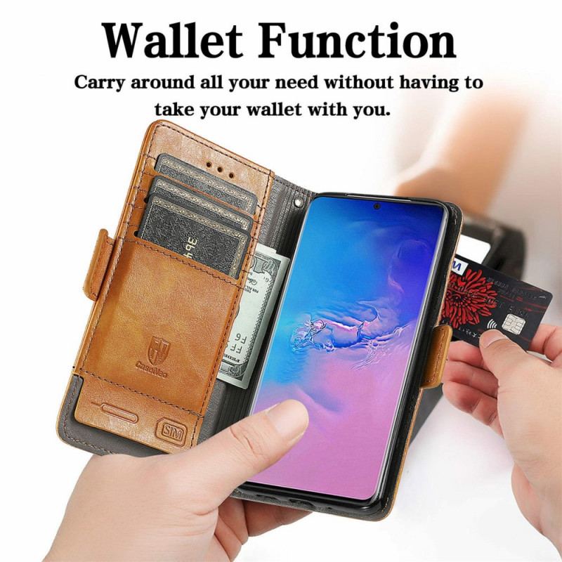 Housse Samsung Galaxy S20 Ultra Bicolore Double Fermoir