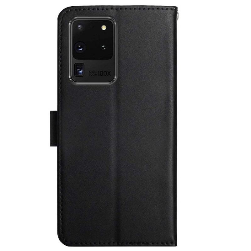 Housse Samsung Galaxy S20 Ultra Cuir Nappa Véritable