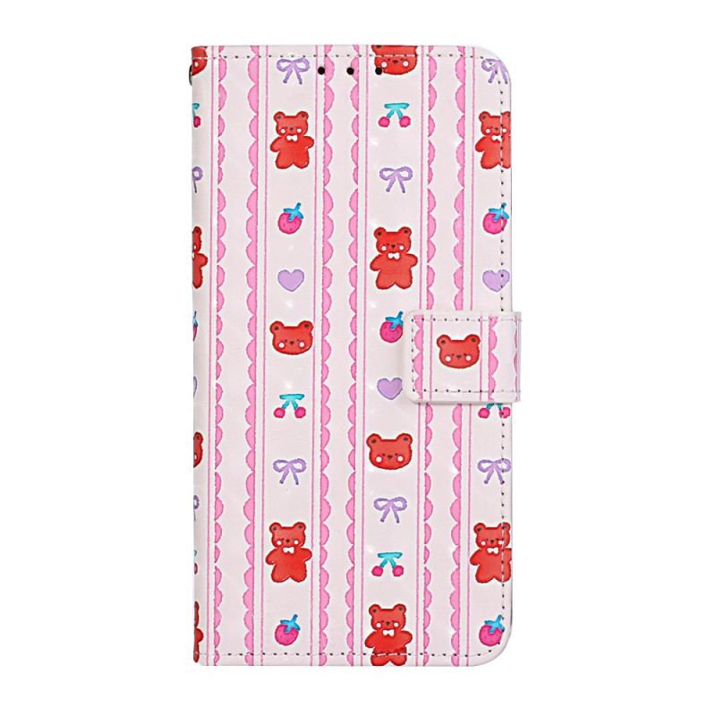 Housse Samsung Galaxy S20 Ultra à Lanière Ajustable Oursons