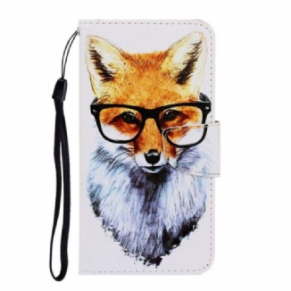 Housse Samsung Galaxy S20 Ultra Renard Intello à Lanière