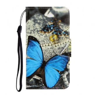 Housse Samsung Galaxy S20 Ultra Variations Papillons à Lanière