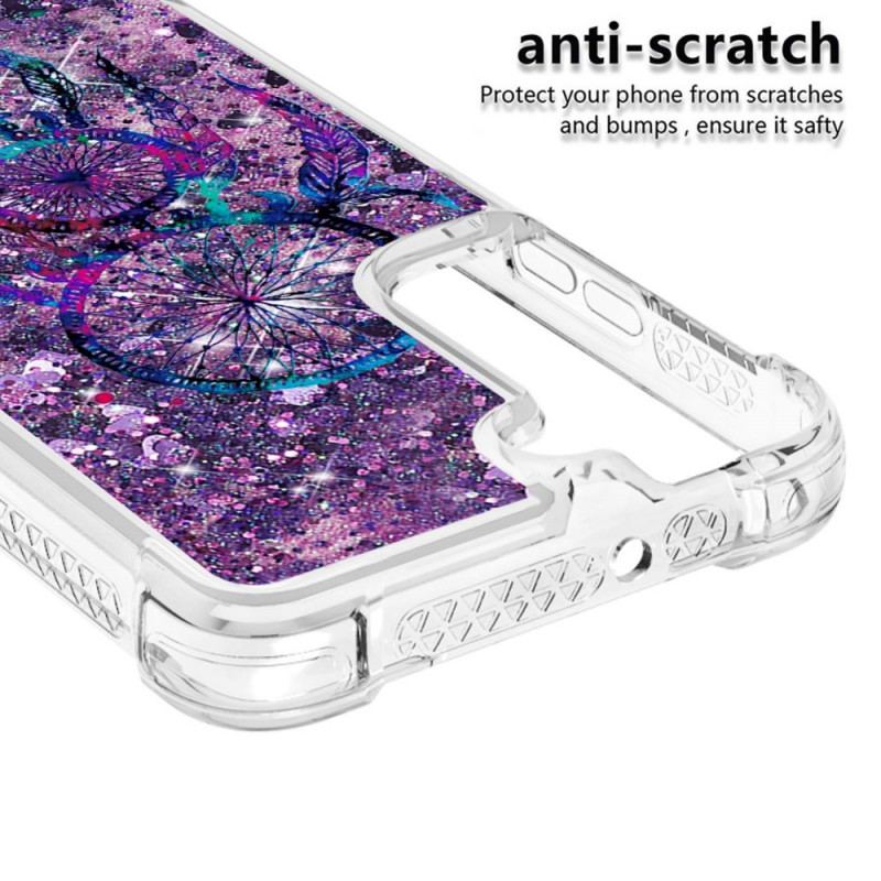 Coque Samsung Galaxy S22 5G Attrape Rêves Paillettes