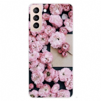 Coque Samsung Galaxy S22 5G Fleurs Roses