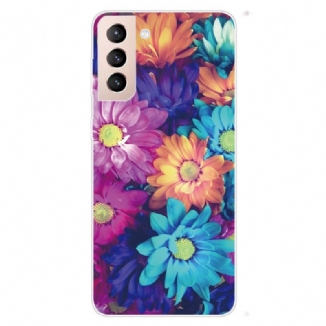 Coque Samsung Galaxy S22 5G Flexible Fleurs