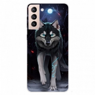 Coque Samsung Galaxy S22 5G Loup Royal