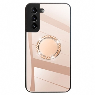 Coque Samsung Galaxy S22 5G Miroir avec Anneau Rotatif