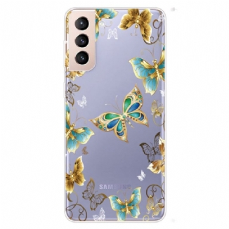 Coque Samsung Galaxy S22 5G Papillons Design