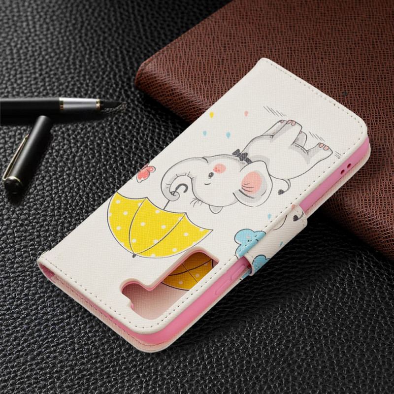 Housse Samsung Galaxy S22 5G Bébé Éléphant