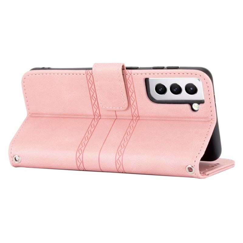 Housse Samsung Galaxy S22 5G Coutures dentelle