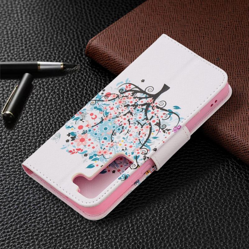 Housse Samsung Galaxy S22 5G Flowered Tree