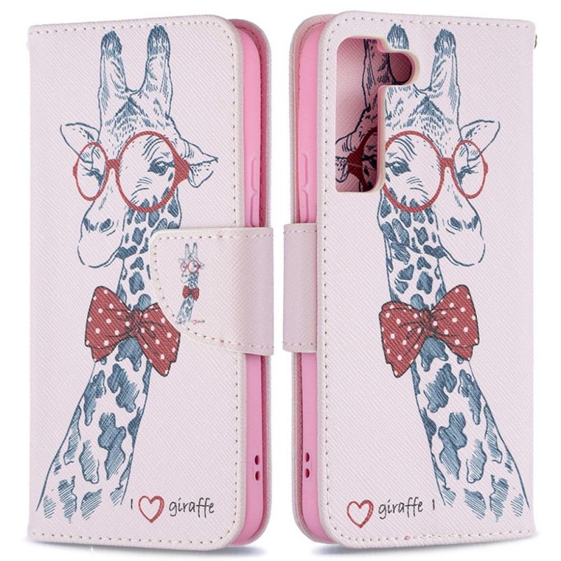 Housse Samsung Galaxy S22 5G Girafe Intello