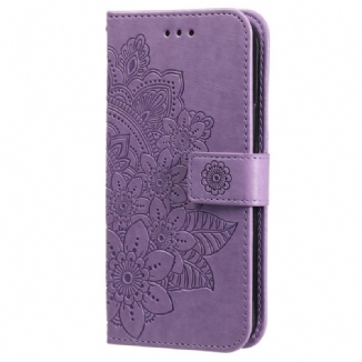 Housse Samsung Galaxy S22 5G Mandala de Fleurs