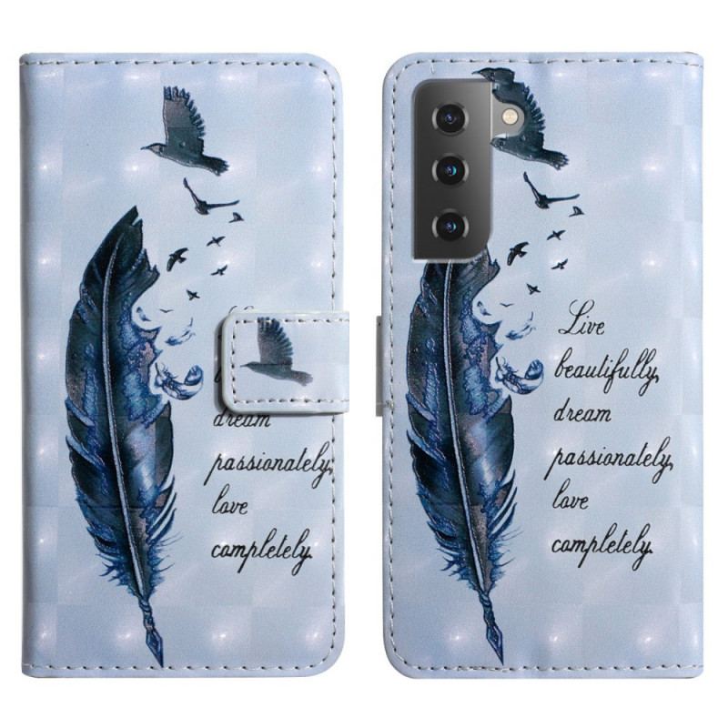 Housse Samsung Galaxy S22 5G Plume Before You Fly