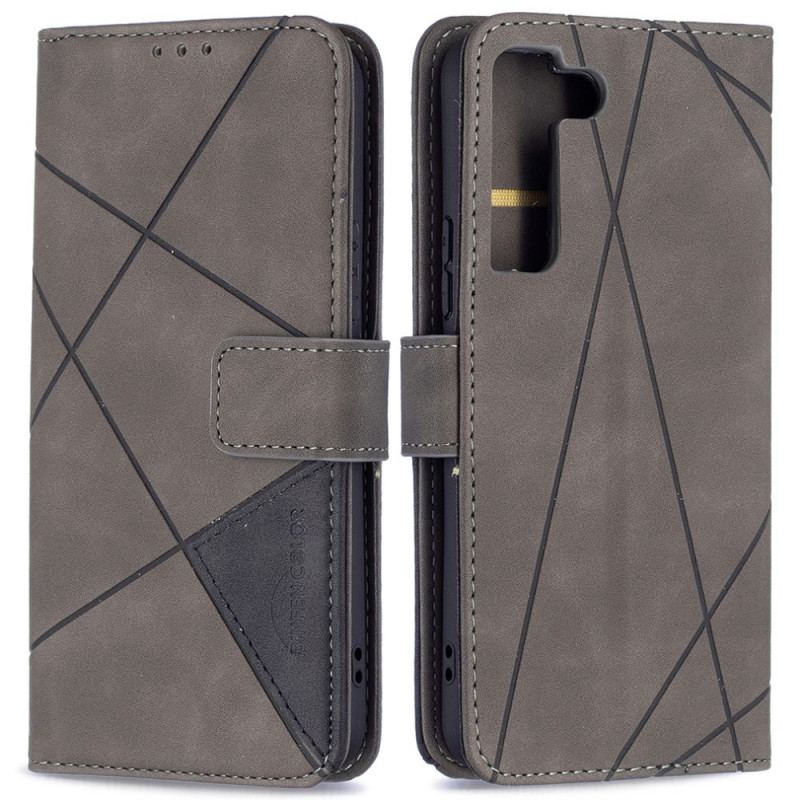 Housse Samsung Galaxy S22 5G Triangles Binfen Color