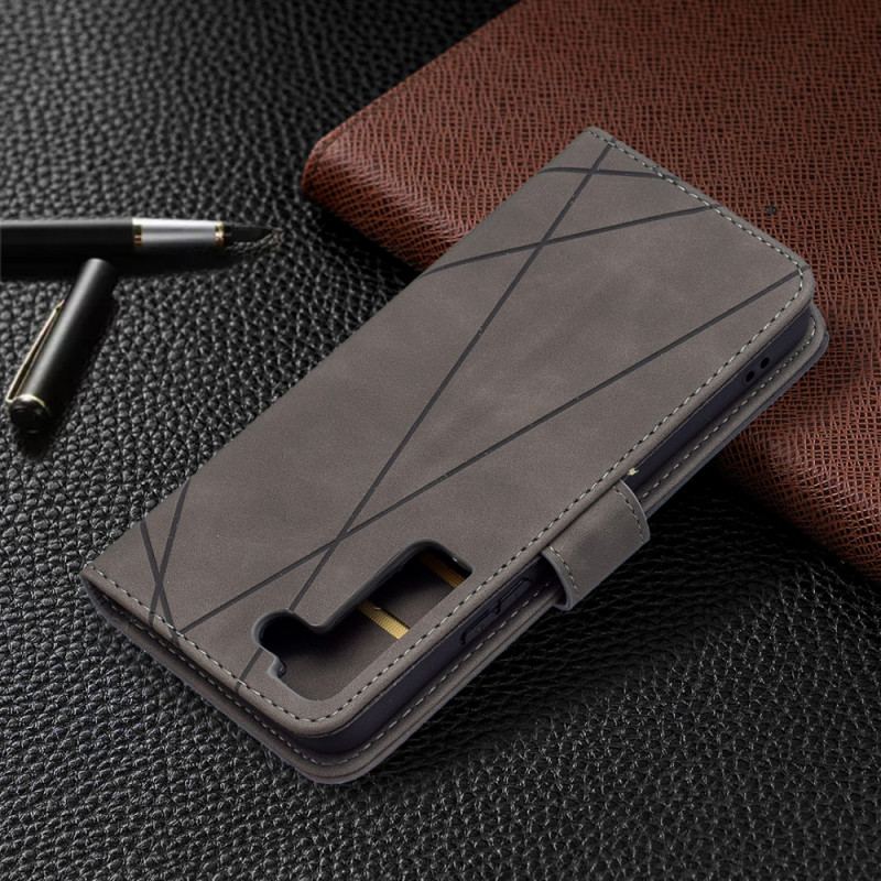 Housse Samsung Galaxy S22 5G Triangles Binfen Color