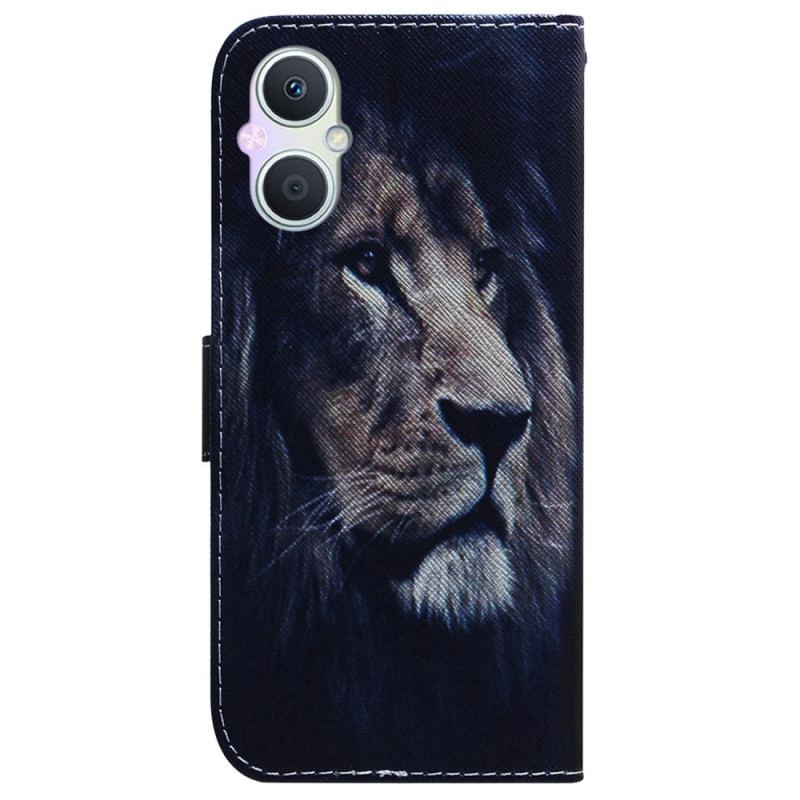 Housse Oppo Reno 8 Lite Dreaming Lion