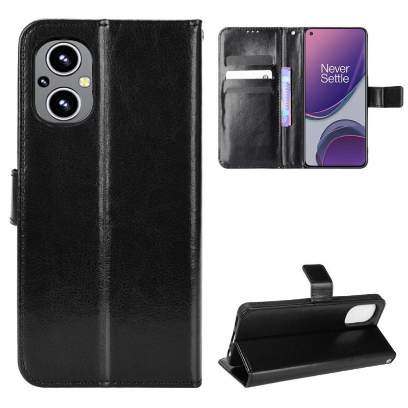 Housse Oppo Reno 8 Lite Simili cuir Flashy à Lanière