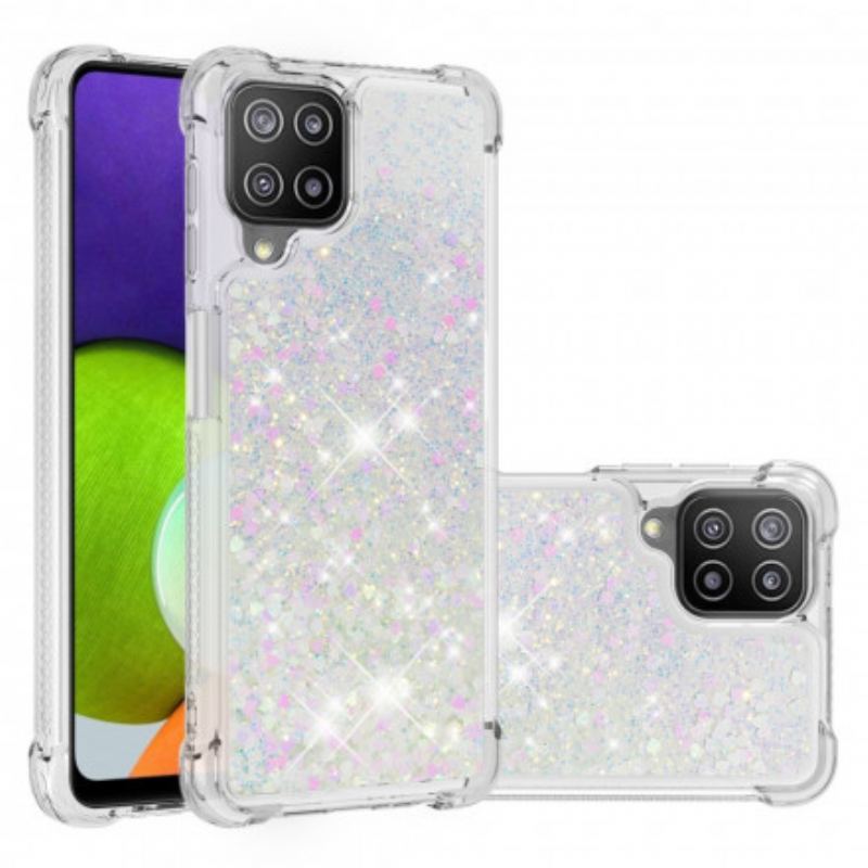 Coque Samsung Galaxy A22 4G Désires Paillettes