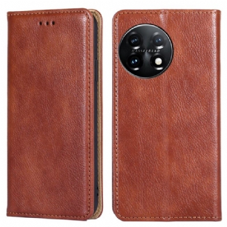 Flip Cover OnePlus 11 5G Simili Cuir Coutures