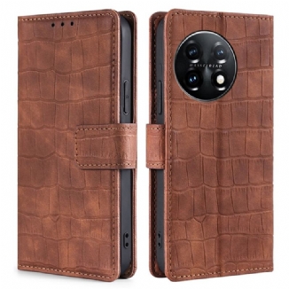 Housse OnePlus 11 5G Crocodile