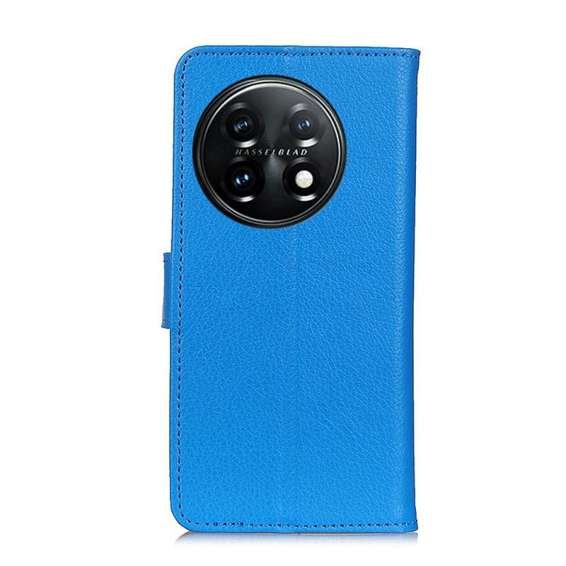 Housse OnePlus 11 5G Litchi Texture