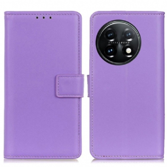 Housse OnePlus 11 5G Simili Cuir Simple