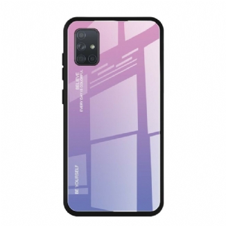 Coque Samsung Galaxy A71 Verre Trempé Be Yourself