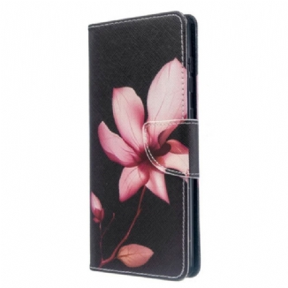 Housse Samsung Galaxy A71 Fleur Rose